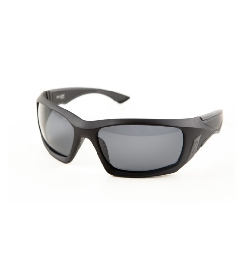 Barz Optics San Juan Black Polycarb. Photo. Polarised (Melanin infused) Grey