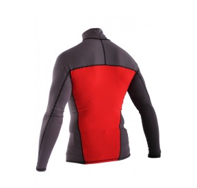 Gul Mens Xola UV Protection Long Sleeves Red Grey