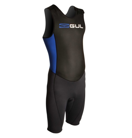 Gul Response 3/2 Short John Black Blue RE5304 H2O Sensations