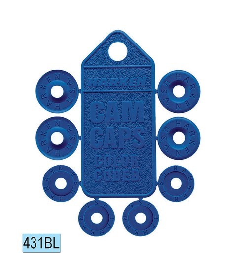 Harken Cam Cleat Color Coding Caps Black