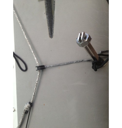 Dyneema double Loop avec Anneau Antal 10*7 Set