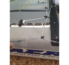 Dyneema double Loop avec Anneau Antal 10*7 set