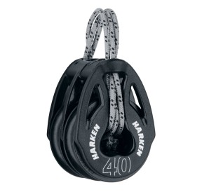 Harken Carbo T2 Block 40mm Double Soft-Attach 2150 H2O Sensations