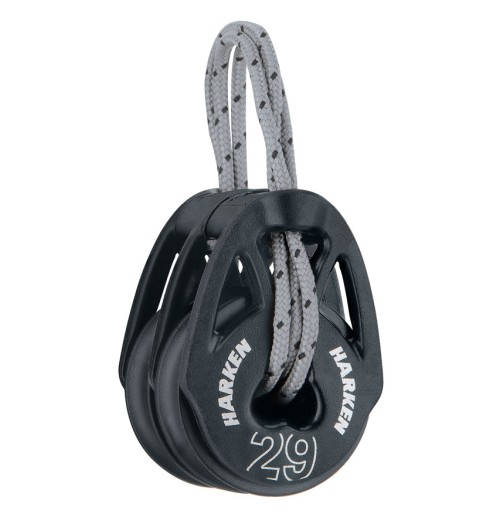 Harken Carbo T2 Block 29mm Double Soft-Attach
