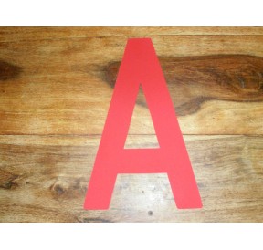 Sails Letter Insigna Self Adhesive Red 230mm BAINSL230RE H2O Sensations