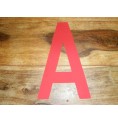 Lettre Autocollant Voile Insigna Rouge 230mm