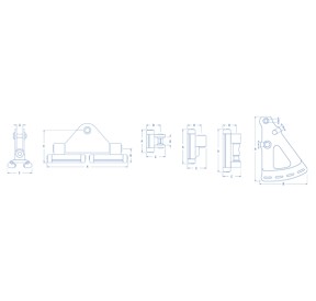 Ronstan Batten Car System Intermediate Ball Bearing Serie 19