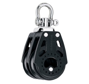 Harken Carbo Poulie 40mm Double Emerillon
