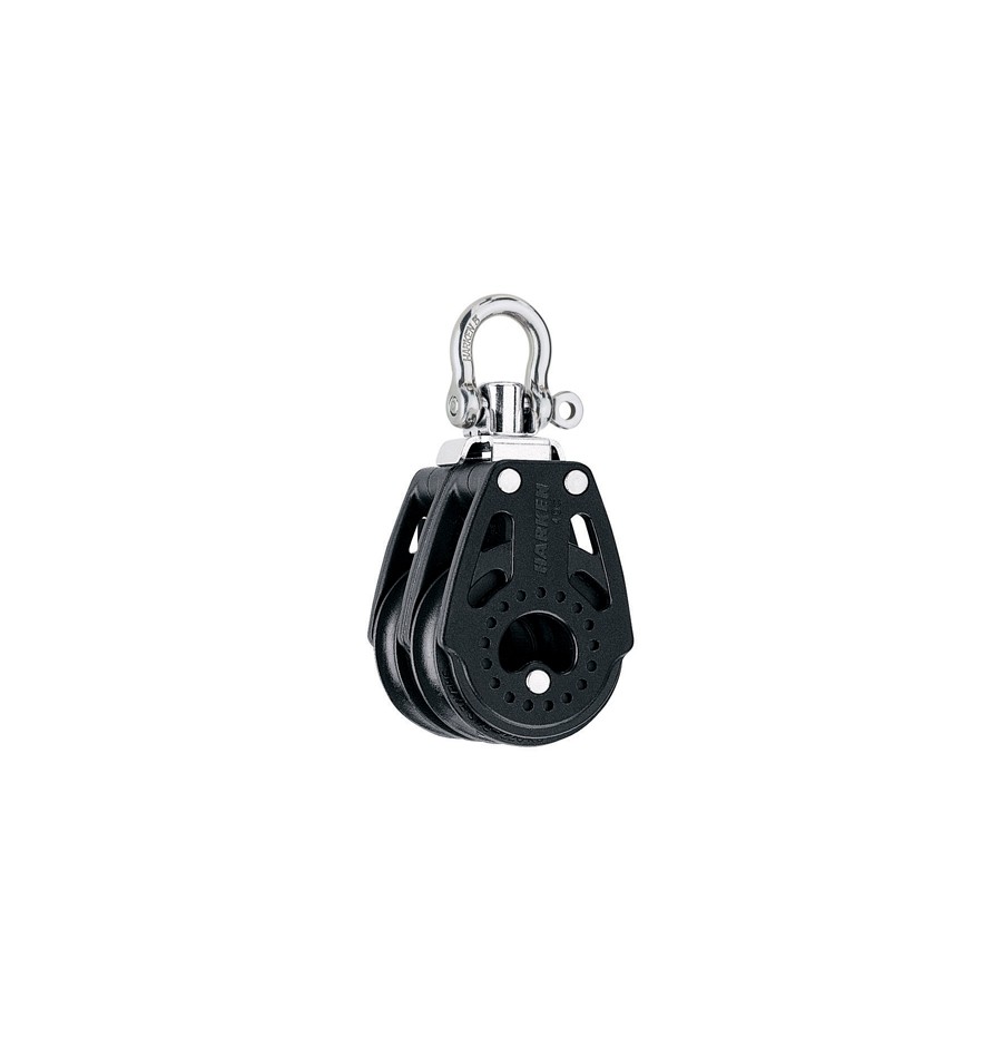 Harken Carbo Poulie 40mm Double Emerillon