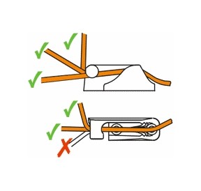 ClamCleat Side Entry Junior Portboard MK2 3-6mm