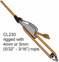 ClamCleat Racing Junior MK1 Réa Argenté 3-6mm