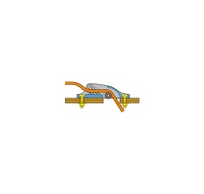ClamCleat Racing Junior MK1 Réa Argenté 3-6mm CL230 H2O Sensations