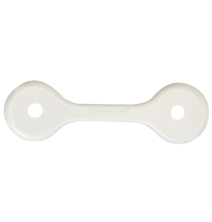 ClamCleat Sail Cleats Backplate White