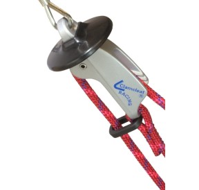 ClamCleat Trapeze Hale-Bas Argenté