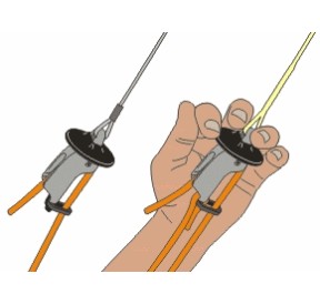 ClamCleat Trapeze et Hale-Bas Anodisé Dure CL253AN H2O Sensations